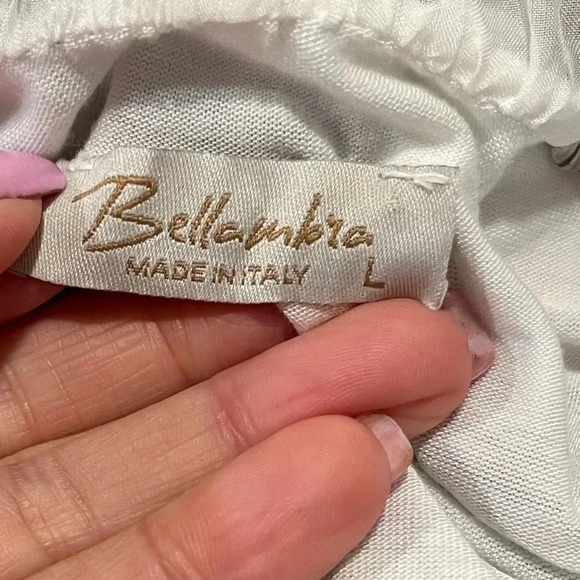 Bellambra Italian Silk Blend Floral Leopard Womens Sleeveless Maxi Dress large - Picture 3 of 8